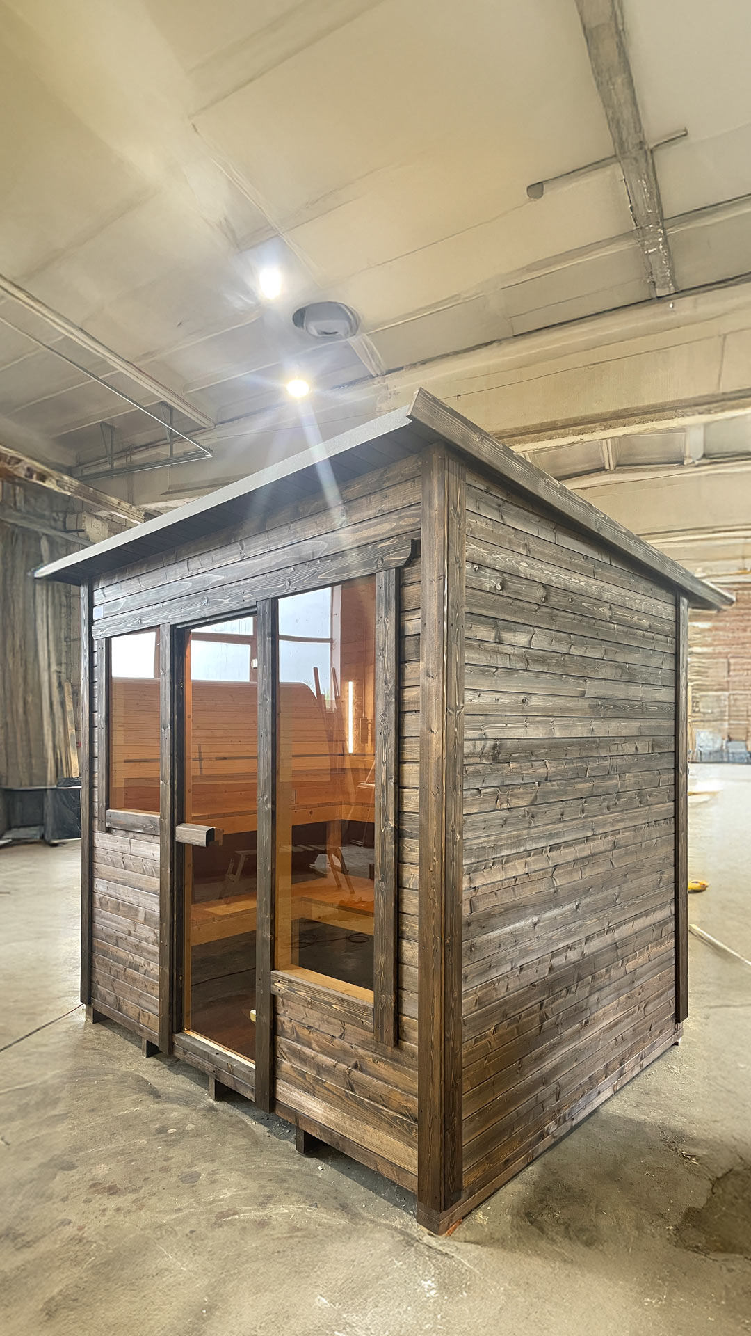 Referenzbild er Box Sauna Modell L