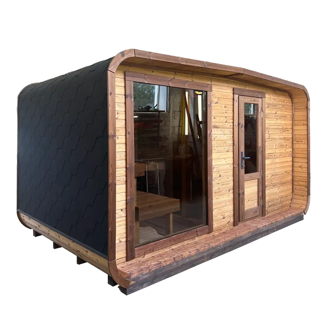 Cube Sauna Modell Wide